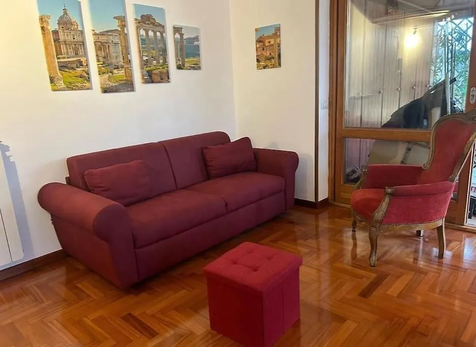 Lovely Terrace Aurelia Rome Italy