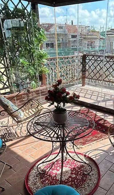 Lovely Terrace Aurelia Rome