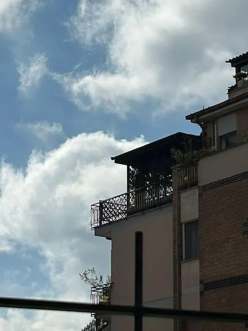 Lovely Terrace Aurelia Rome
